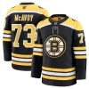 Boston Bruins Hockeydrakt Fanatics Premium Charlie McAvoy 2024-25 Svart Hjemme - Herre